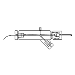 Axoclamp Holder With Suction and Perfusion Ports and Wire