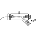2 mm Jack Holder, With Suction and Perfusion Ports and Wire