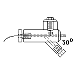 2 mm Jack Holder, 90 deg., With Suction and Perfusion Ports and Wire