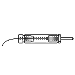 2 mm Pin Holder, Narrow, With Wire