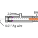 Polycarbonate Microelectrode for 1.65mm glass