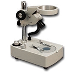 Integrated Holders and Stands for Stereo Microscopes