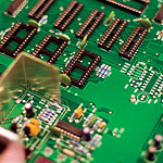 A-M Systems Physiology Instrument Circuitboard.