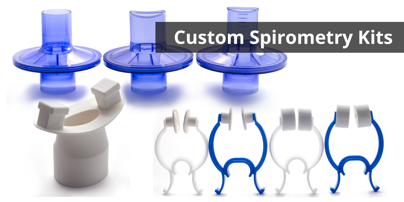 Build your own custom pulmonary function test kits