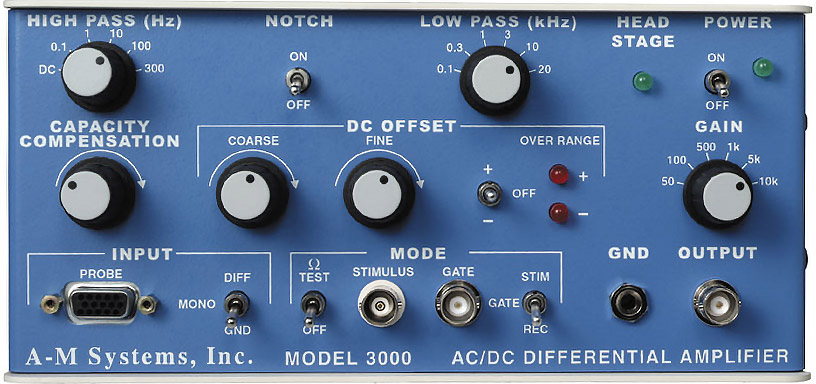 Model 3000 AC/DC Differential Amplifier