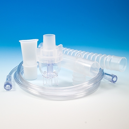 Nebulizer with Tee Adapter, Oxygen Tube, Flex Tube