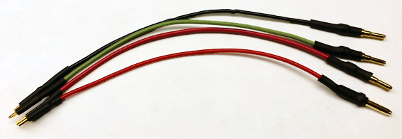 Head Stage Input Connector Cable Set (Red, Black, Green)