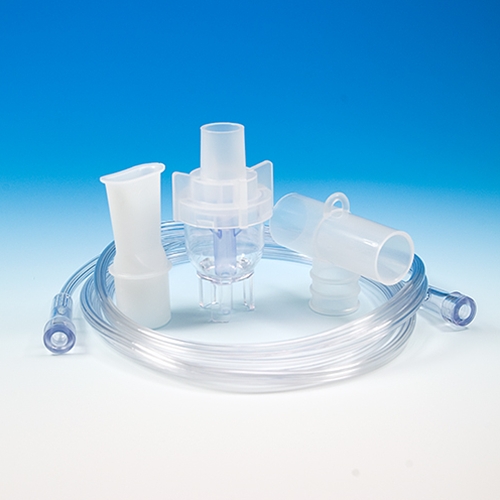 Nebulizer with Tee Adapter, Oxygen Tube