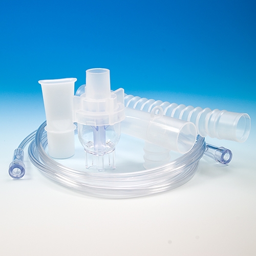 Nebulizer with Tee Adapter, Oxygen Tube, Flex Tube