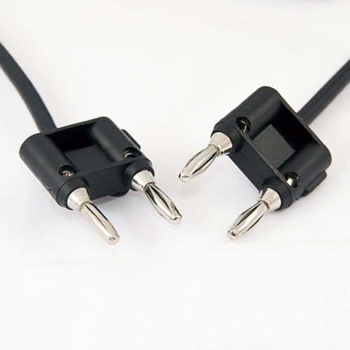 Double Banana Plug Cable 0.5 Meter