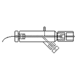 Axopatch Holder With Suction and Perfusion Ports and Wire