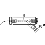 2 mm Jack Holder, With Suction and Perfusion Ports and Wire