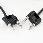 Double Banana Plug Cable 0.5 Meter