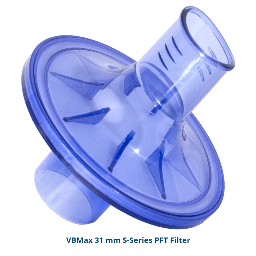 VBMax 31 mm PFT Filters for Cosmed Pony FX, microQuark
