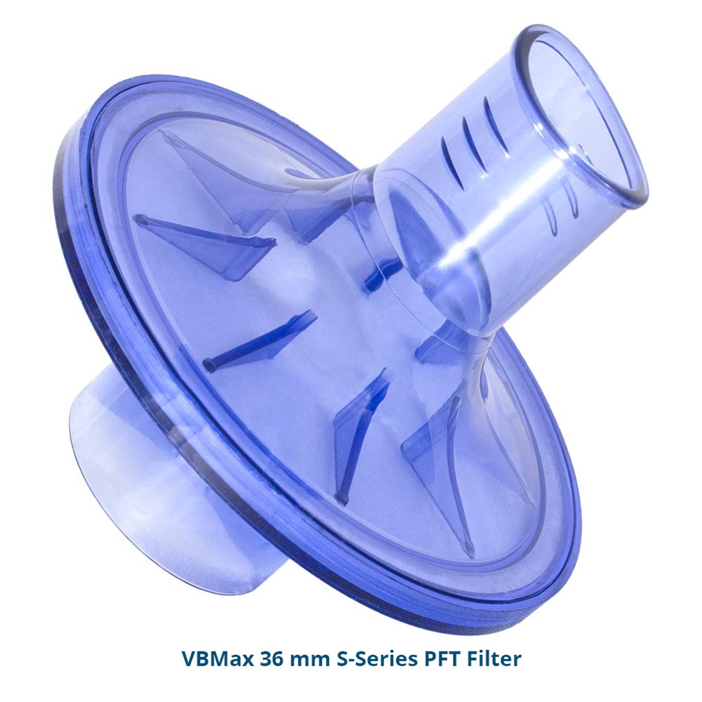VBMax 36 mm PFT Filters for MGC Diagnostics, MedGraphics
